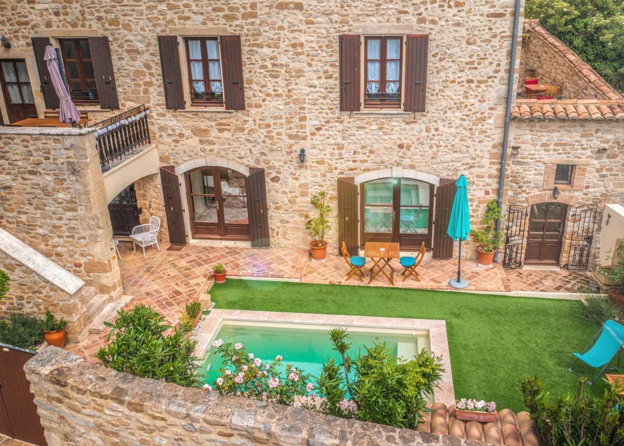 La Maison Wisteria Saint-Pantaléon-les-Vignes エクステリア 写真
